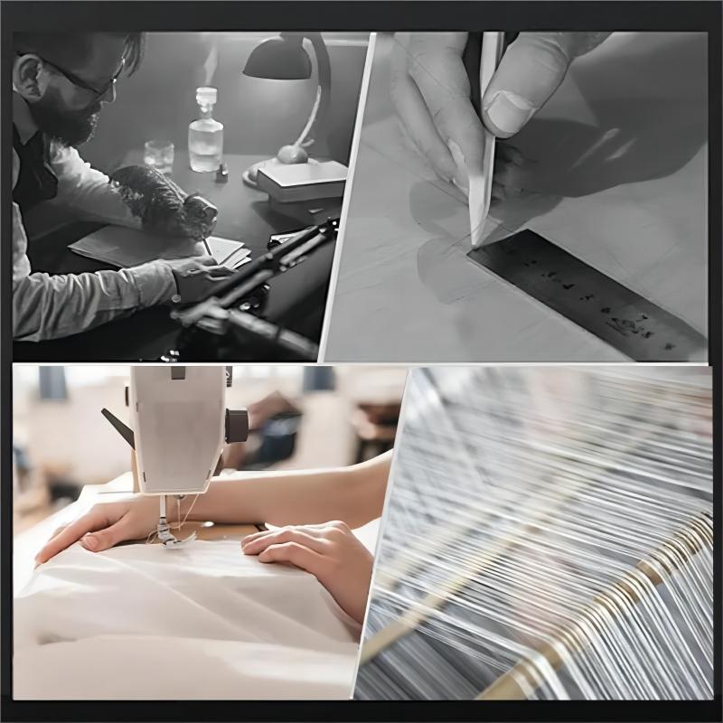 Дамско плетено пухено яке с пачуърк принт