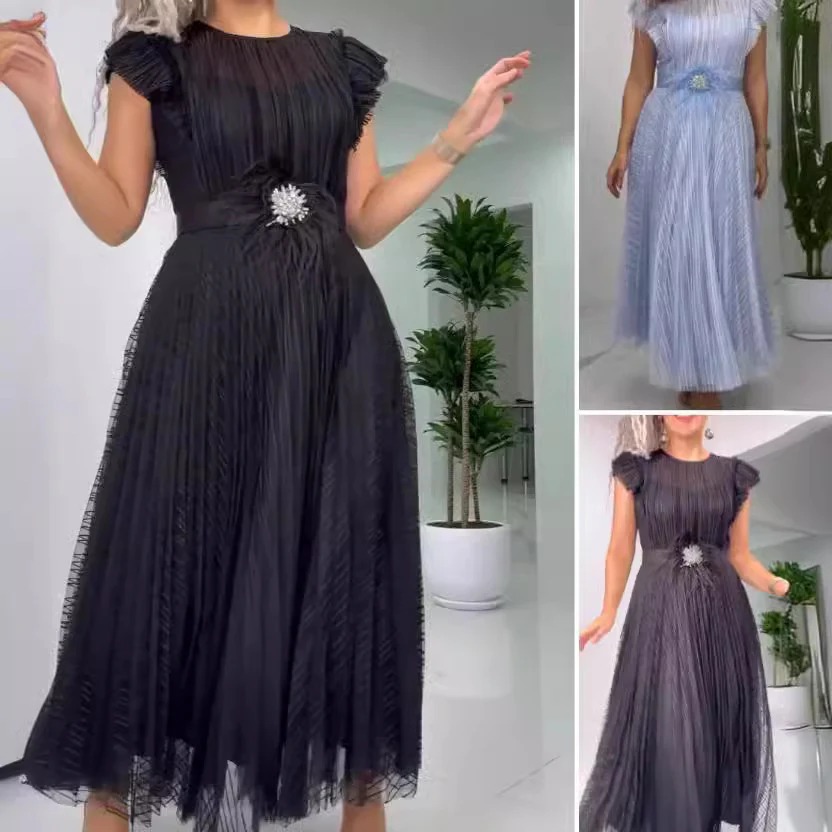 【S-5XL】?✨2025 Sukienka z szyfonu o dopasowanym kroju